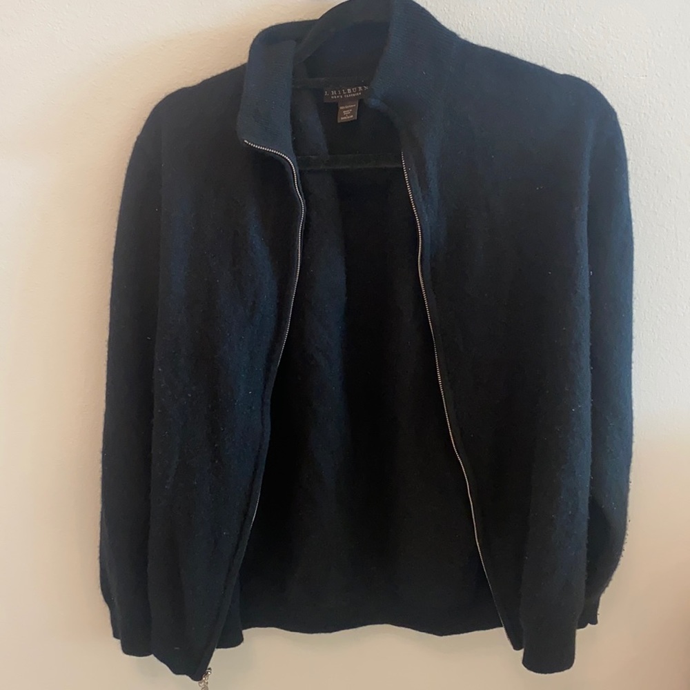 J. Hilburn Cashmere Zipup